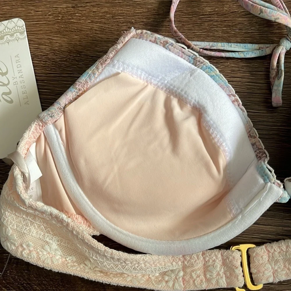 Ale by Alessandra Pratie push up bikini top L - Picture 5 of 11
